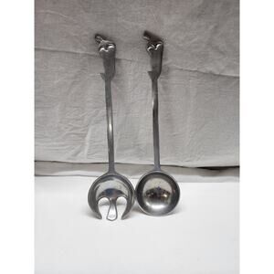 Chili Pepper Salad Serving spoon and fork b45